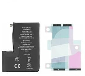 starfix Ersatz für Akku kompatibel mit für iPhone 12 Pro Max 3687 mAh inkl. Klebestreifen (A2342, A2410, A2411, A2412) (AMHigh Premium) Accu Batterie Battery