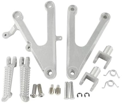 HLWXMDZ Cale Pied Moto pour Y&amaha YZF R1 YZFR1 2002 2003 Repose-Pieds Avant De Moto en Alliage D'aluminium Repose-Pieds De Moto