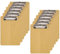 Cobenga Lot de 12 planchettes à pince A5 en bois avec clip à profil bas, porte-bloc en bois marron pour bureau, restaurant, fournitures de bureau
