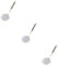 Ciieeo 3 Piezas colador de acero inoxidable colador de alimentos de malla cocina grasa espumadera práctica Espumadera para freír cuchara colador espumadera de acero inoxidable Silver