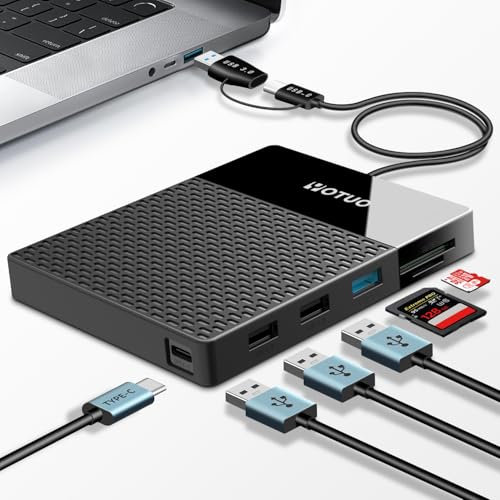 YOTUO Disque dur externe (noir, 500 Go+station d'accueil)