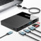 YOTUO Disque dur externe (noir, 500 Go+station d'accueil)