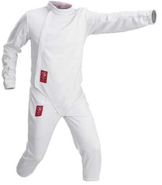 RJPzidK Fechtanzug 3-teiliges Sets (Hose/Jacke/Weste) 350N Anti-Dorn-Gewebe Fecht-Trainingskleidung Fecht-Trainingsgerät Jacke Weste Hose Sets für Linkshänder Florett-Degensäbel(#38)