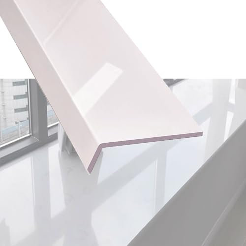 XILYZMO Fatto su Misura Davanzale Finestra PVC, Davanzale Transizioni Porte Alzatina, Resistente Davanzale Pannello Decorativo, PVC Composito Sporgenza Davanzale Copri Baia