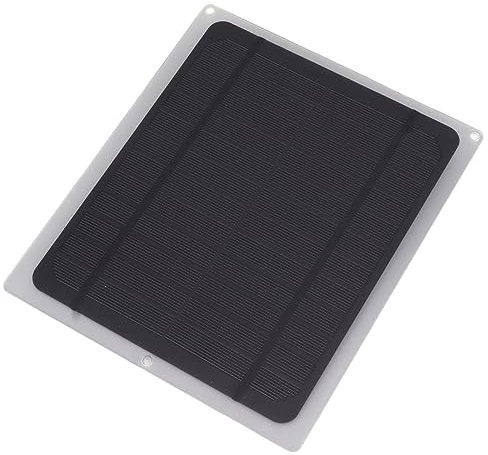 12W Monokristallines Solarpanel Hohe Effizienz Tragbares Ladeger t f r Autoventilator Handy Robust Wetterfest Einfach zu Bedienen Ideal f r Camping Outdoor Notstromversorgung im U