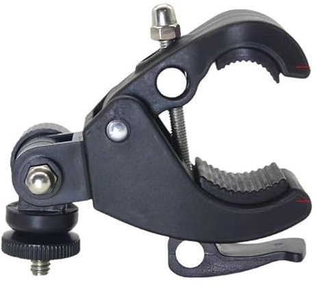 Wjelet Mic Stand Phone Holder 360° Rotation, Universal Phone Mount for Live Streaming, Video Shooting, Traveling, Fits iPhone Samsung Most Smartphones