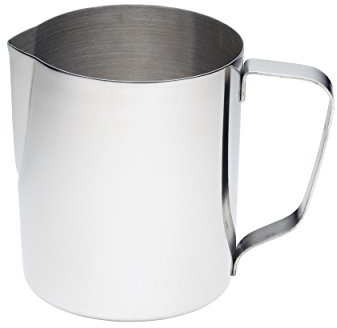 KitchenCraft Large Stainless Steel Milk Jug/Frothing Jug, 85 ml (1.5 pt)