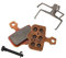 Avid Bremsschuhe Scheibenbremsbelag Elixir, Braun, 3