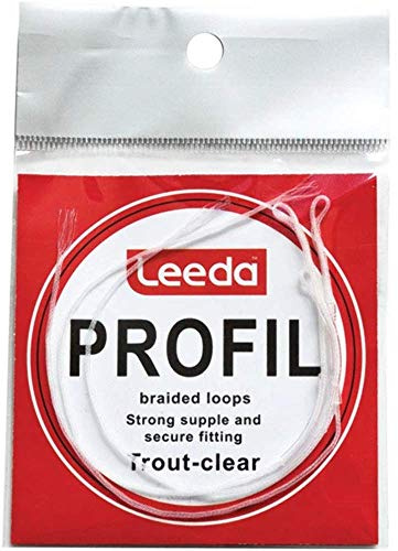 Leeda Profil Braided Loops Trout Clear 3 pack