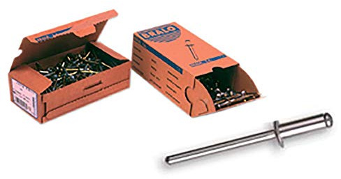 Bralo - Remache aluminio/acero estandar diámetro 3,2x10mm