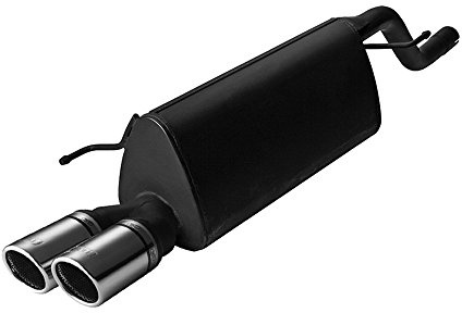 Sportauspuff für OPEL Corsa D 2006-2014 HATCHBACK | kompatibel mit Opel Corsa D HB 1.0i 44kW/1.2i 59kW/1.4i 66kW 2006- 2x 70mm (exkl. OPC/OPC-Line)