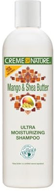 Creme of Nature, CNI, Ultra-Feuchtigkeitsspendendes Shampoo mit Mango und Sheabutter, für ausgetrocknetes Haar, intensive Nährung und Weichheit, 354ml