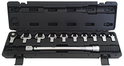 JBM Llave DINAMOMÉTRICA Con CABEZAL INTERCAMBIABLE 200NM