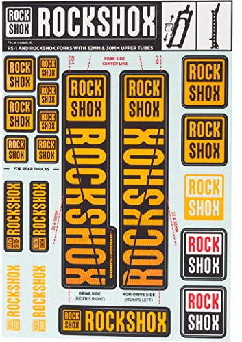 RockShox Unisex – Erwachsene Felgenbänder-03054889 Felgenbänder, Orange, 30