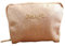 Benefit Makeup Bag in Sparkly Irridescent Rose Gold