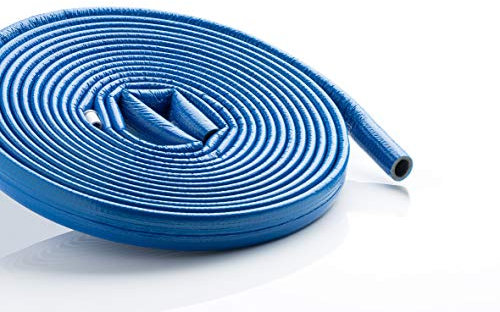 Rohrisolierung PE mit stabiler Schutzhaut rot oder blau 15-35mm | Dämmdicke 4mm Climaflex Stabil (Rohrisolierung PE stabil 4mm blau, 15mm x 4mm x 10m)