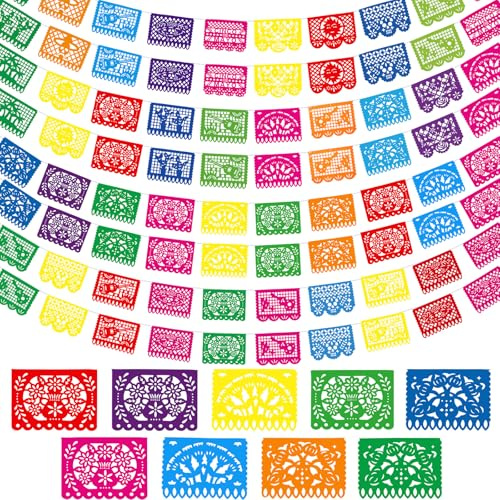 Boao 4 Packs 60 Ft Cinco De Mayo Banner Mexican Fiesta Party Decor