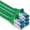 3m - CAT.6 - Cable de red Ethernet Gigabit Lan RJ45 CAT6 Cat6a 10Gbit/s - verde - 5 piezas