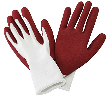 Kent and Stowe Gants de jardinage en bambou Rouge Taille M