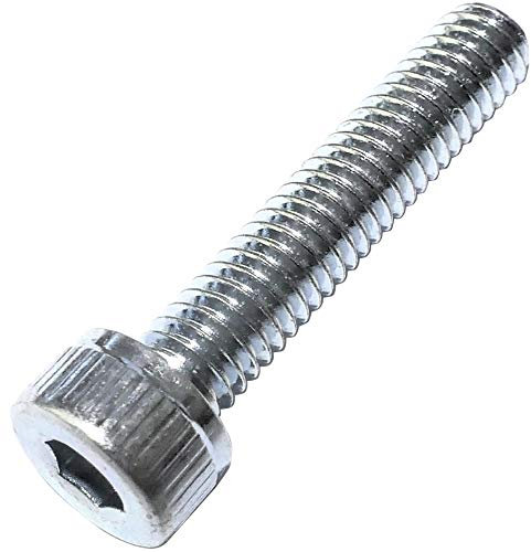 AERZETIX - Set di 100 pezzi - Bulloni M4x20 - con testa esagonale interna - Ø4x20mm - DIN 912 - classe 8.8 - acciaio zincato - fai da te - attrezzo di montaggio/ferramenta - C47621