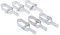 6 x Drahtspanner 10 cm verzinkt Maschendrahtzaun Spanner Zaunspanner