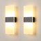 FUPE Wandleuchte innen 4000K,Schwarz,1020Lumen LED Wandleuchte innen up and down Flurlampe Wand Belechtung Wandlampe für Schlafzimmer Korridor Wohnzimmer Treppen etc warmes weißes Licht