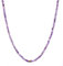BERGERLIN Collana Ametista viola - catena viola - oro - M-L