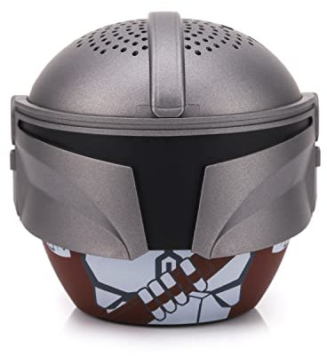 Bitty Boomers Star Wars: Chrome Mandalorian - Mini altavoz Bluetooth
