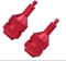 Baoblaze 2Pcs Thumb Rocker Controller Stick für DJI FPV Remote Controller 2 für DJI 3, ROT