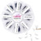Russische Vorgefertigte 5D 0.07 C Curl 9-16mm Mixed 1000pcs Wimpern Extensions Promade Russische Fächerwimpern Vorgefertigte Wimpernverlängerung für Schönheit