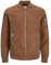 JACK & JONES Jjerocky Faux Suede Bomber Veste, Cognac, XL Hommes
