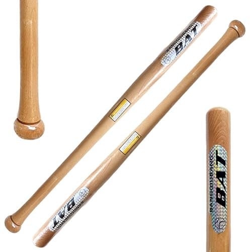Mazza da baseball in legno, 73 cm, 81 cm, adatta per softball, mazza da baseball (32, ca. 81 cm)