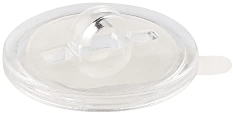 haggiy Occhielli autoadesivi [trasparenti] | 25 pezzi – Ganci adesivi con occhiello | Gancio da soffitto per catene luminose e decorazioni