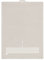 ReWu Geschirrhandtuch Küchentuch Beige Weiß Aufdruck Boot und Meer Maritim Geschirr Baumwolle Leinen Küchenhandtuch Küchenzubehör 50 x 70 cm