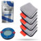 Ersatz Klebepads, 4 Stück, kompatibel mit OOONO PARK P-DISC NO1, NO2, NO3, CO-DRIVER NO2, Metallplättchen Klebesticker, für elektronische Parkscheibe, Blitzerwarner, Windschutzscheibe Klebestreifen