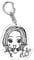 acsewater Nana Schlüsselanhänger Cute Nana Osaki Acryl Schlüsselanhänger Nana Komatsu Schlüsselanhänger Dekoration Nana Cosplay Double Layer Acryl Clear Durable Zubehör für Anime-Fans