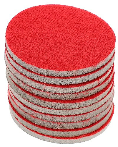 BESTonZON 10stücke Bowlingkugel-reinigungspad Aus Schwamm Wiederverwendbares Kugel-polierpad Tragbares Bowling-reinigungspad Praktischer Bowlingkugel-reiniger Für Bowlingkugeln