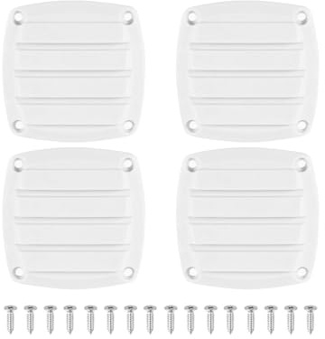 4 piezas Marine Boot Air Vent, listones Flush Thru Vent para yates, veleros, barcos de pesca