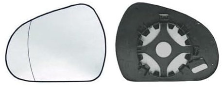Repiauto - Verre de rétroviseur gauche asphérique chauffant compatible avec Peugeot 207 depuis 2006