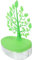 Warmhm Für Schmuck Zweig-ohrringhalter Hängender Schmuckbaum Ringhalter Baum Armbandhalter Schmuck Baum Halskette Schmuckbaum Armband-organizer-baum Plastik Green