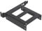 Angoily SSD- Festplattenkäfig PCI-Slot- hintere Halterung HDD-Halter zubehör für pc Festplatte Adapter internen Laufwerksschacht Computerzubehör Aluminiumlegierung Black