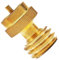 Lpsdssre Propangas-Tank-Adapter, Nachfüll- -Konverter, Messing- -Adapter, 0,5 kg Propangas-Adapter, Grill- -Anschlüsse, kompaktes und tragbares Design für den Außenbereich