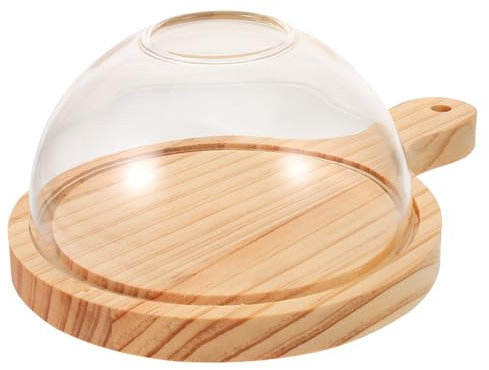 MAGICLULU Cloche Alimentaire En Verre De 15 Cm Résistante À La Chaleur Idéale Pour Les Tables De Restaurant Et Les Hôtels