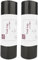 D.RECT Sacs Poubelle 240L, 10 Pièces, Sacs Poubelles pour le Recyclage, Noir (Lot de 2)