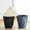 LIUZIKUN Papelera, Papelera Irregular, Papelera Moderna, Papelera, Papelera, Papelera, Flor