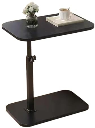 Beistelltisch – Beistelltisch | C Tafel C | 360 Grad drehbare Endplatte für kleine Räume | Sofa | Laptop-Schreibtisch für Wohnzimmer, Schlafzimmer