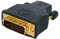 Adaptateur HDMI femelle - DVI-D mâle 24+1 pins contacts or 24k