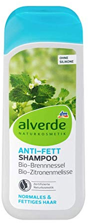 Alverde Bio Shampoo für fettiges Haar – Brennnessel & Melisse Zitronengras – 200 ml