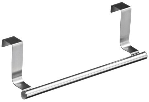 Over Kitchen Cabinet Door Tea Hand Towel Rail Holder Hanger Storage by NA