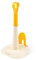 Ecoplast PRUN (02) Tulipano - Portarotolo, Plastica, Avorio/Giallo, 17.2 x 17.2 x 29.2 cm
